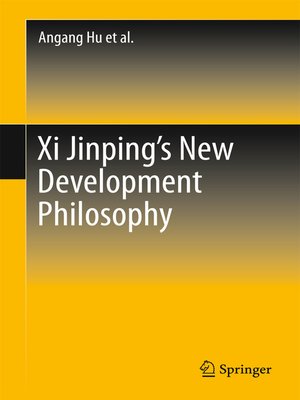cover image of Xi Jinping's New Development Philosophy